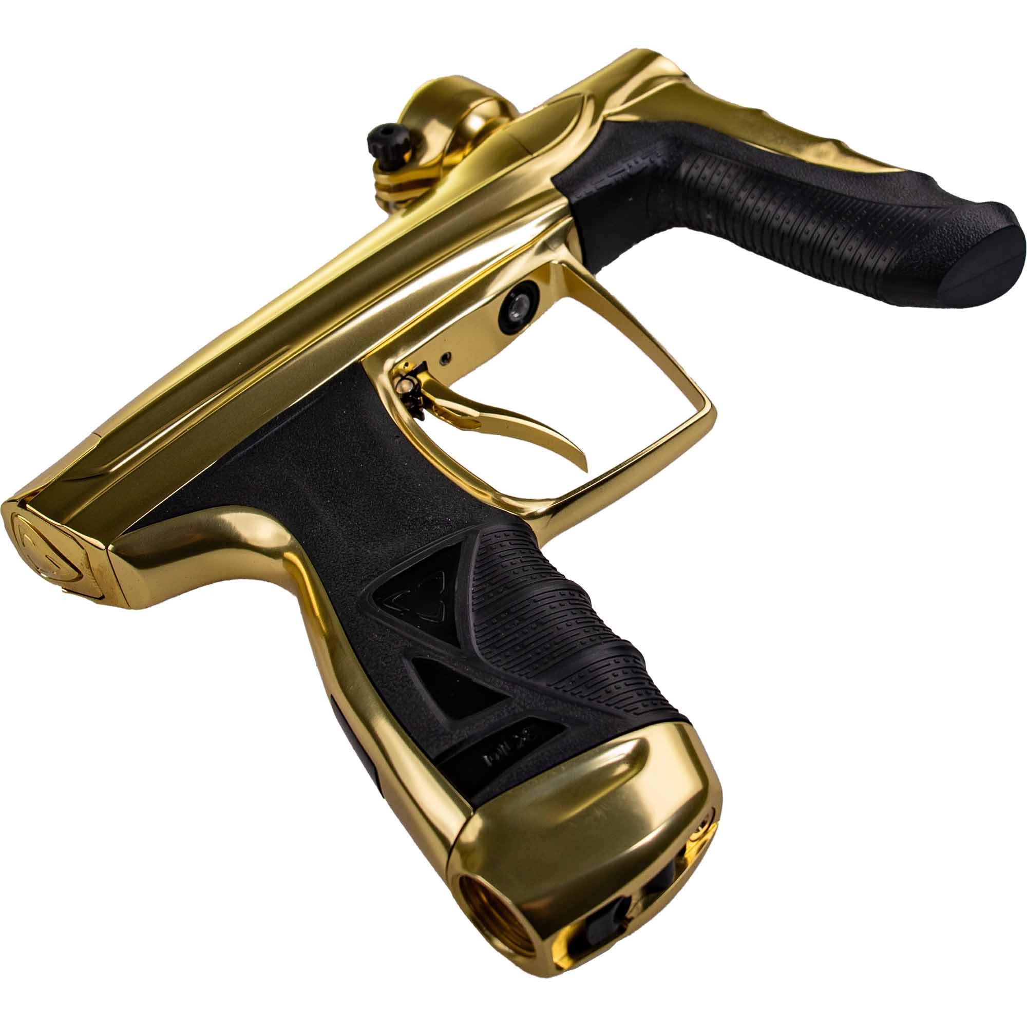 DLX Luxe® AIRE marker, polished gold Oberflächenfinish: gold, Waffenpistole, Griff mit Gummi, Laufschale gold, Trigger
