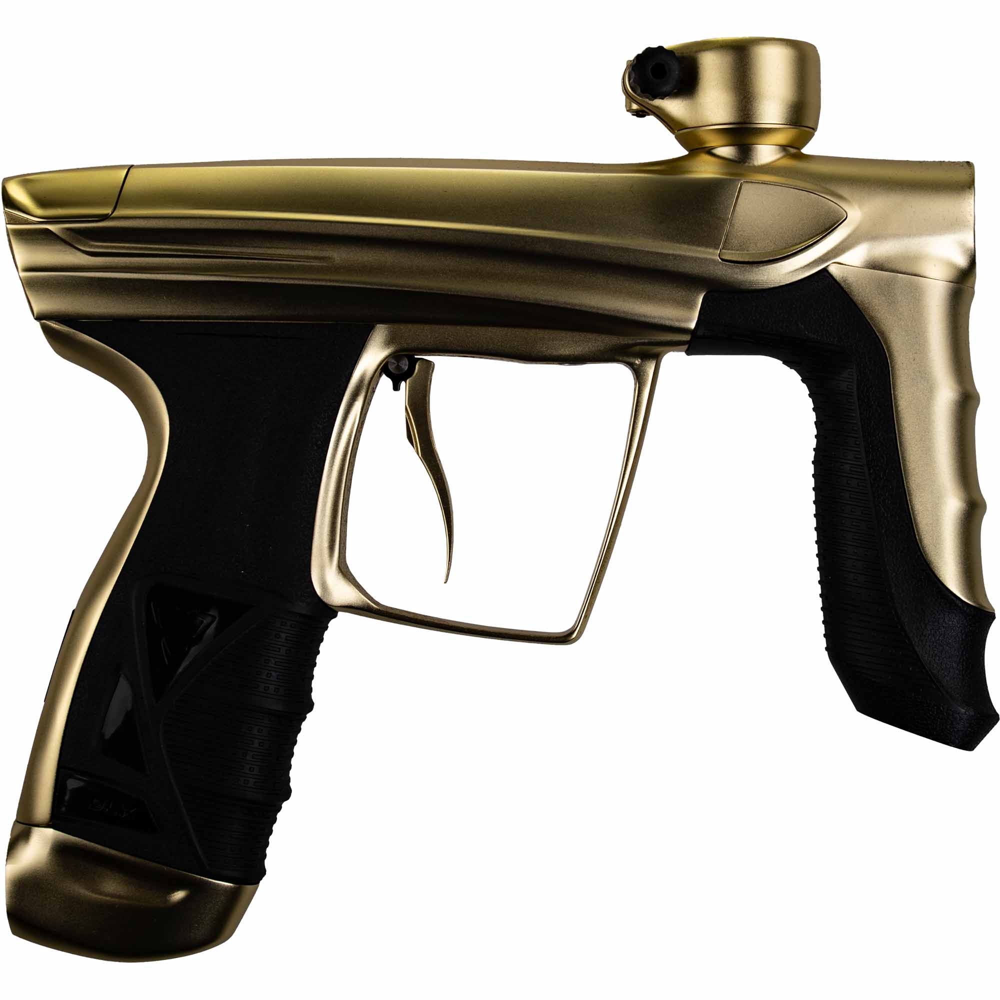 Paintballgun, Goldfarben, Luftgewehr, Auslöser, Griff