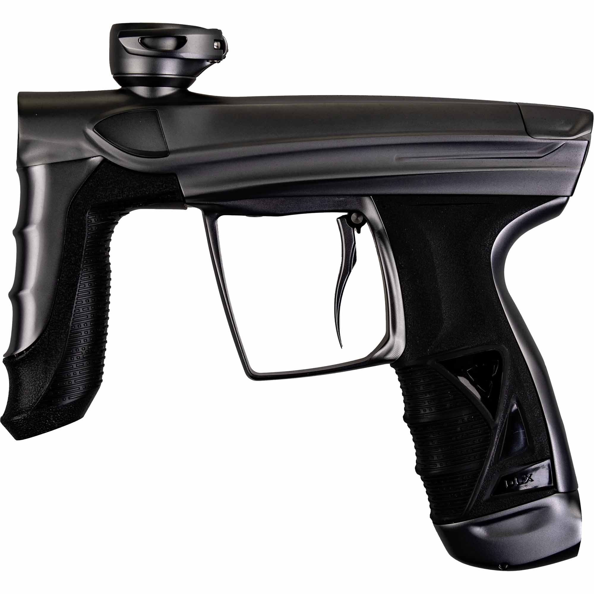Pulverpistole, Paintball-Pistole, Schwarz, Griff, Auslöser