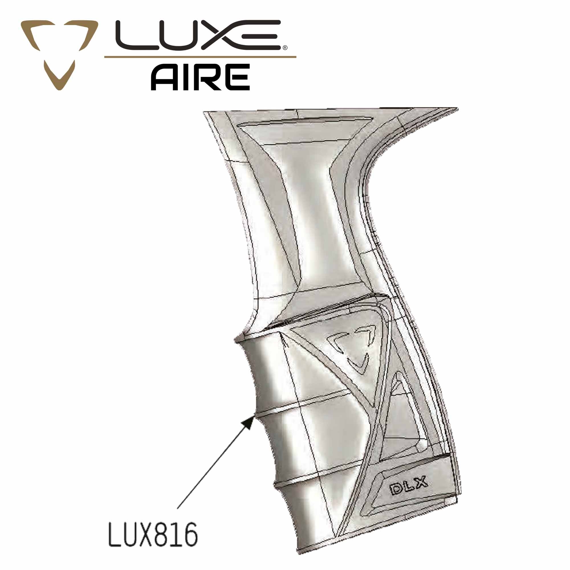 Grindschutz, Schleifgummi, DLX, Gummi Griff, Luxe Air