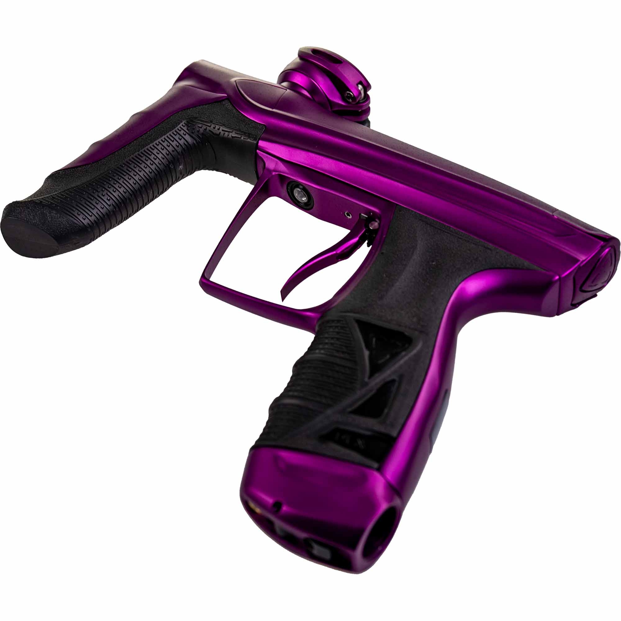 Paintball-Pistole, Lila Farbe, Grifnstruktur, Auslöserschutz, CO2-Griff