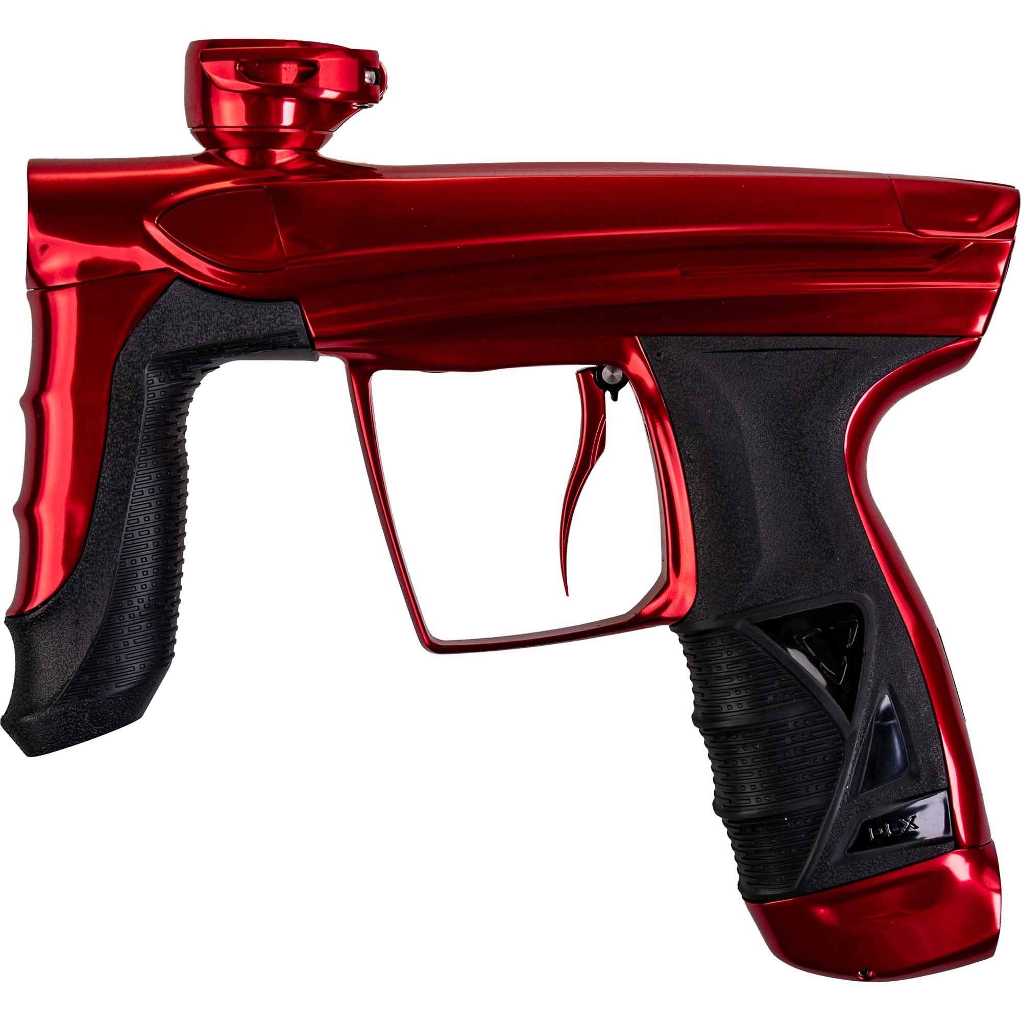 DLX Luxe® AIRE marker, polished red Pistole, Rot, Schaft, Griff, Kugeldüse