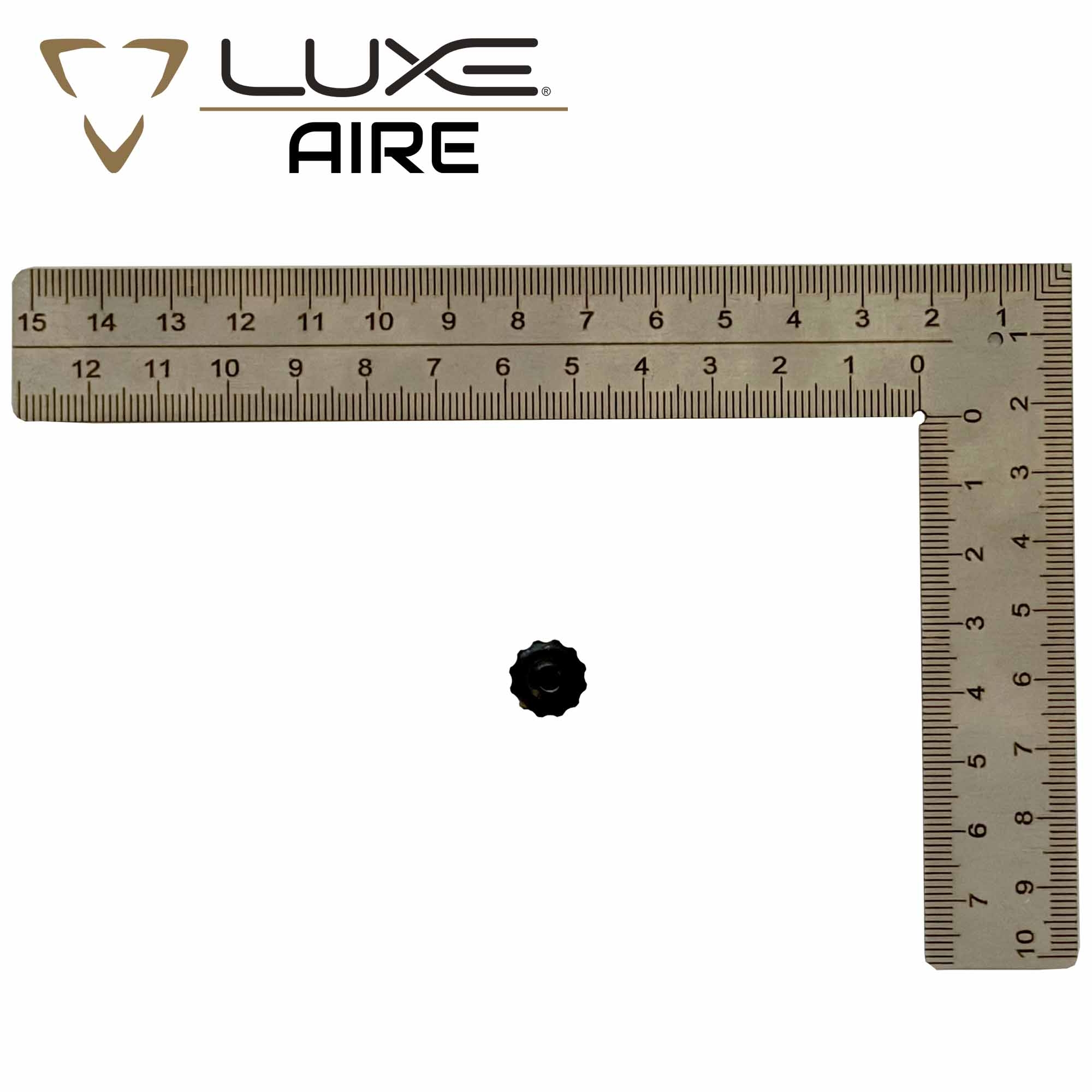 Ruler, Schwarz, Kernfüllung, Nadel/Knopf, Durchmesser klein