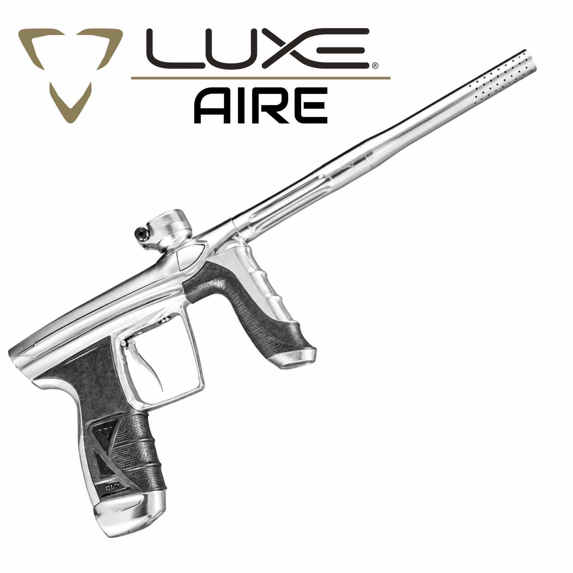 Paintballwaffe, Marker, Silberfinish, Barrel, Luftdruckwaffe