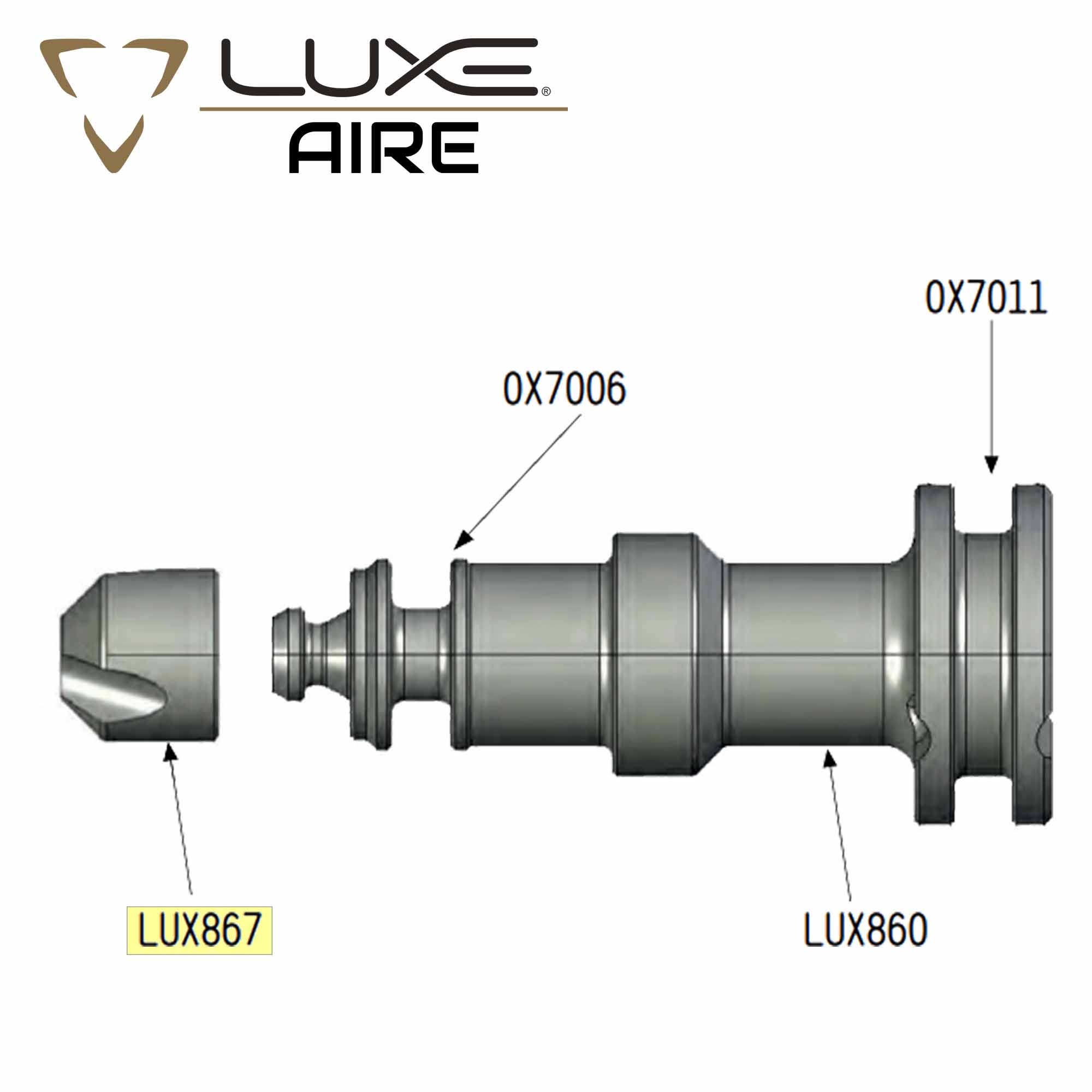 Adapter, Sprocket, Innen, LUX, Aire