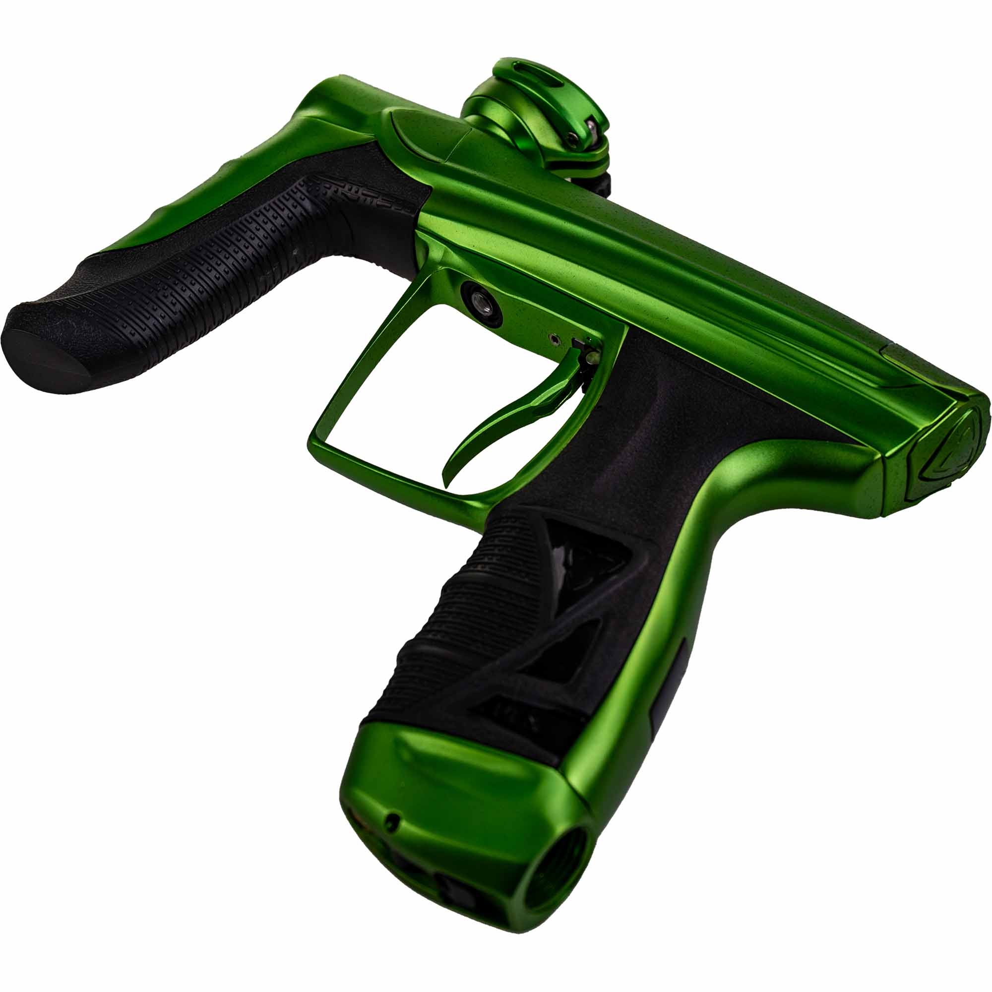 Blaster, Grüner Griff, Metallisch grün, pistolenförmig, Trigger
