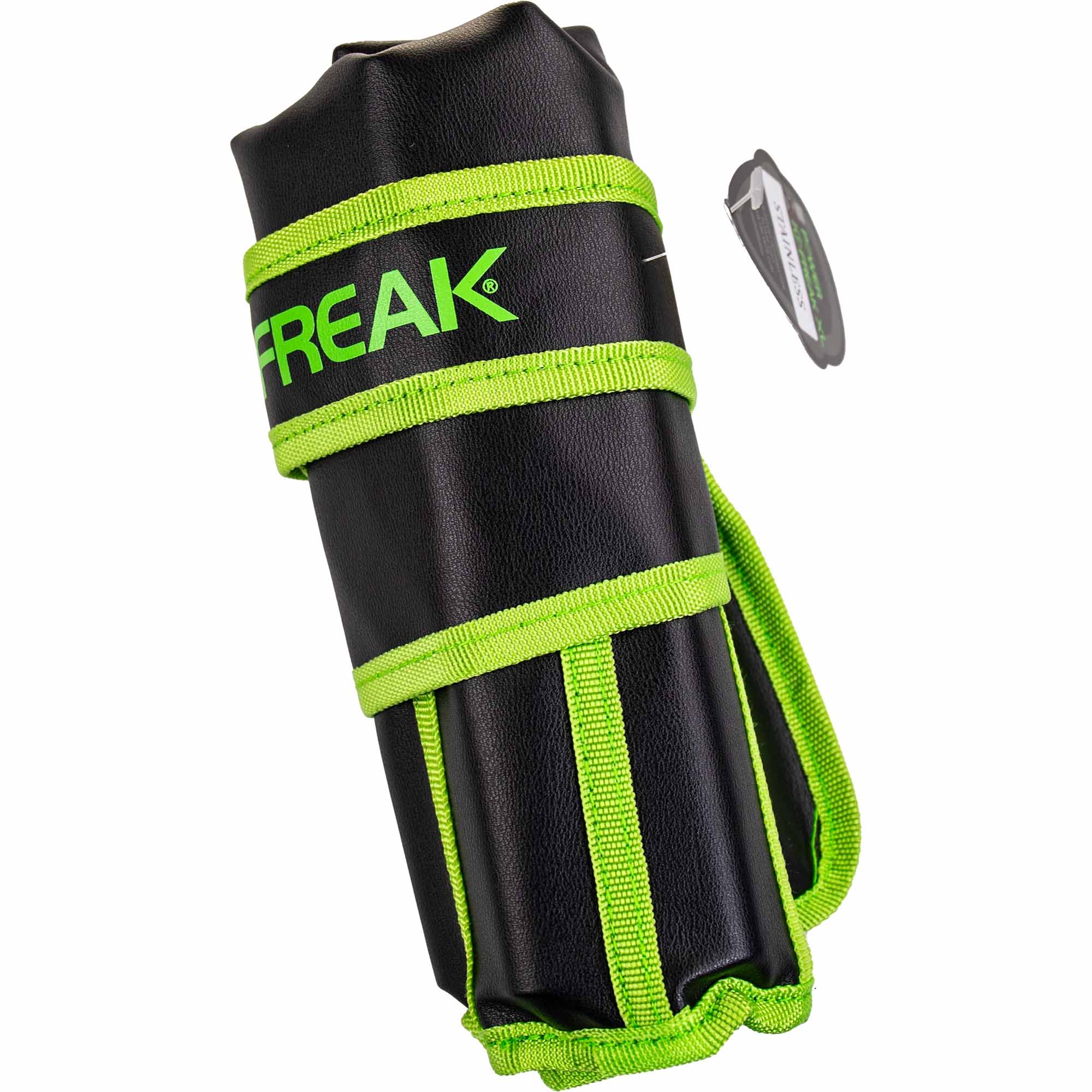 stabilizer, knie polster, Schutzausrüstung, neon grün, freak-branding
