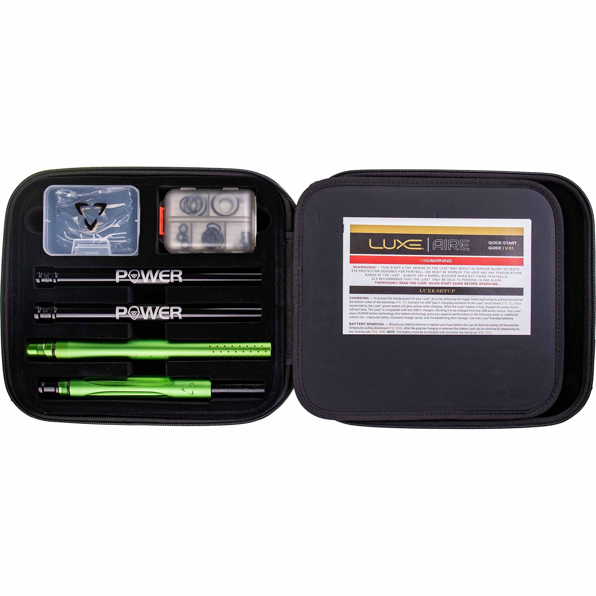DLX Luxe® AIRE marker, dust green Multitool, Set, Gravur?, Grün?, Etui?