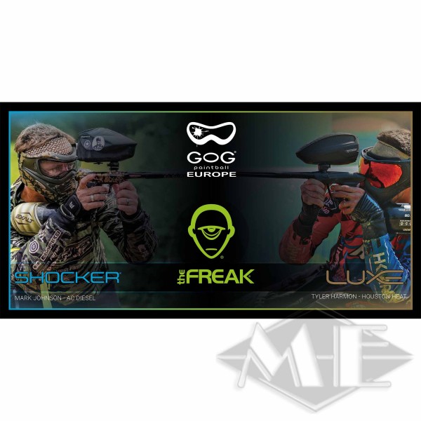 Banner "Shocker & Luxe" AC Diesel & Huston Heat 292 x 139cm