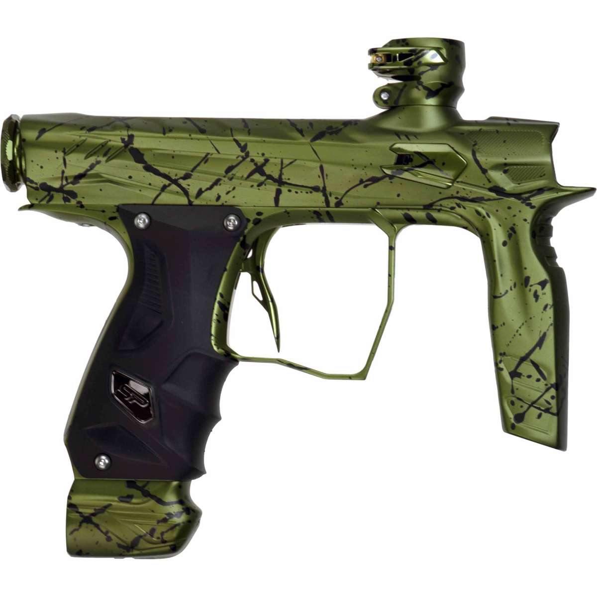 HK Army Shocker® AMP marker, Combat Splash (olive / black) | DLXeurope.com
