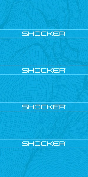 Gridwall Banner "Shocker" 100 x 200cm